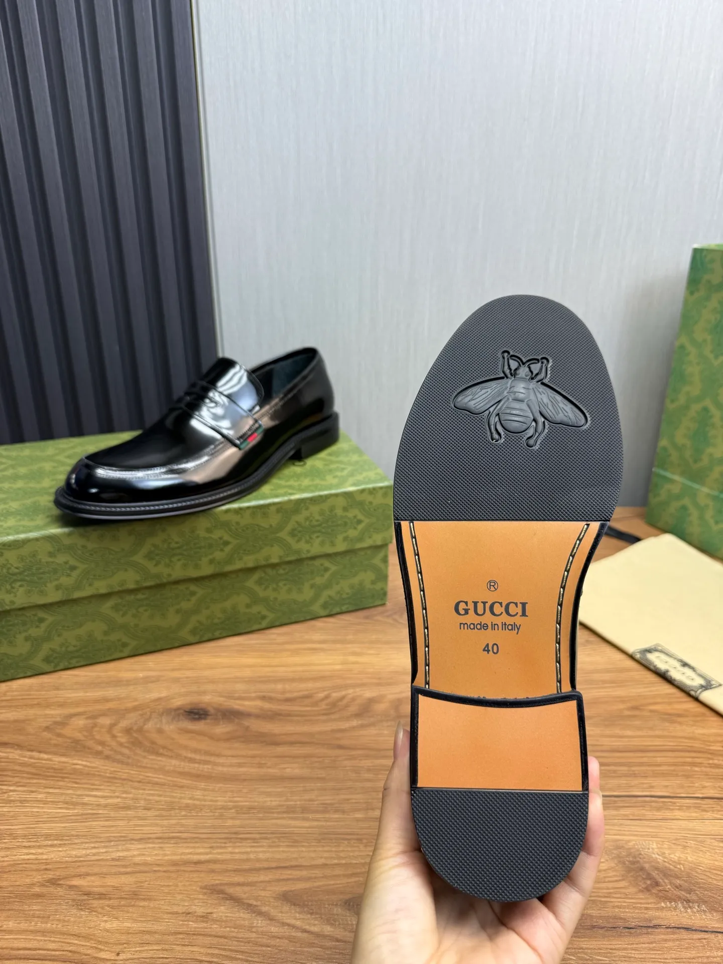 Factory price 520💰 ＧＵＣＩＩ Men's business casual leather shoes, luxurious and noble👞All imported original brand leather, just to create a more comfortable wearing experience, upper: original cowhide ➕Imported full cow lining, original outsole ✔️36-45 (45 non-returnable)